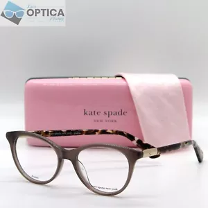 Kate Spade CAELIN KB7 Women Glasses Tortoise Gray Brown Frame Eyeglasses 49mm - Picture 1 of 4
