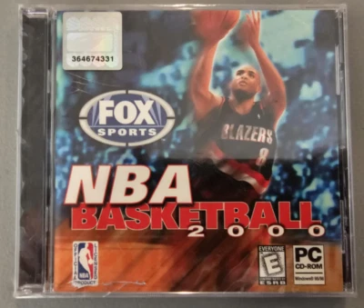 FOX SPORTS NBA BASKETBALL 2000 PC CD-ROM Vintage Legacy PC Game 1999 Sealed NEW - Image 1 of 2