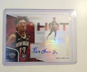 2020-21 Hoops Hot Signature Rookie #HR-KLJ Kira Lewis Jr. New Orleans - Bild 1 von 2