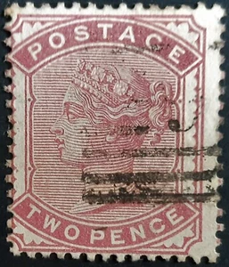 GB QV 1880 SG168 2d pale rose, watermark imperial crown, very good/fine used - Picture 1 of 1
