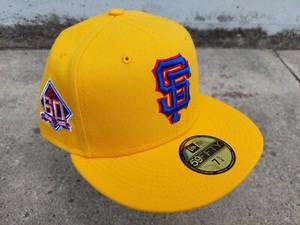 San Francisco Giants Yellow MLB Fan Cap 