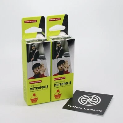 Two Lomochrome Metropolis 110 ISO 100-400 Films - New boxed film - Latest Stock - Image 1 of 2