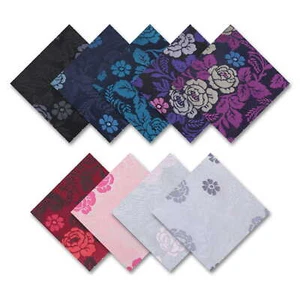 Muestra de muestra con estampado floral rosa todos los colores de DQT - Imagen 1 de 10