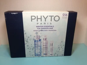 PHYTO - WINTER ESSENTIALS - REPAIR STRENGTHEN DAMAGED HAIR - THREE PIECE SET - Picture 1 of 3