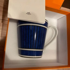 Hermes Bleus d'Ailleurs Mug Cup No.2 Tableware 240 ml Authentic in France w/Box - Picture 1 of 2