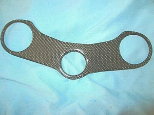 DUCATI CARBON FIBER FOR THE UPPER TRIPLE CLAMP   748 916 996 998  - Picture 1 of 4