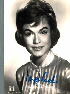 Margit Saad Original Signature On Card No. 6468