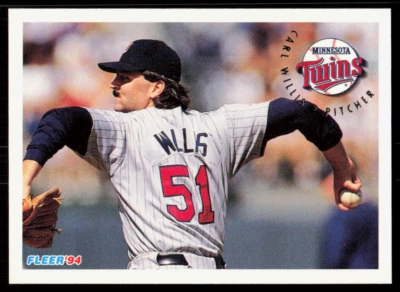 1994 Fleer 222 Carl Willis Minnesota Twins - Image 1 of 2