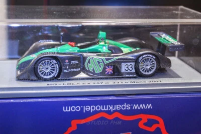 Spark 1:43 VERY RAR MG-LOLA EX257 LM N°33 MG Sport & Racing Ltd 24H du MANS 2001 - Photo 1/2