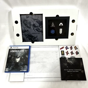 PS5 ARMORED CORE VI FIRES OF RUBICON Collector's Edition From Software AC6 - Picture 1 of 12