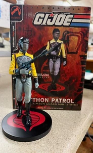 2003 Palisades G.I. Joe Cobra CRIMSON GUARD PYTHON PATROL Mini STATUE /354 Used - Picture 1 of 3