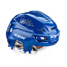 Wendel Clark Autographed Toronto Maple Leafs Blue CCM Helmet