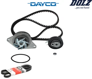 KIT DISTRIBUZIONE + POMPA ACQUA CINGHIA SERVIZI FIAT PANDA 500 PUNTO EVO 1.2 1.4 - Foto 1 di 3