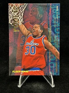 Rasheed Wallace RC 1995-96 Fleer #316 Novato NBA Balas Trail Blazers Pistones - Imagen 1 de 12