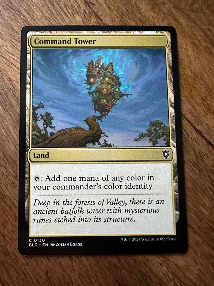 Command Tower / Befehlsturm  - Bloomburrow - NM - EN - MTG - Magic the Gathering - Bild 1 von 1