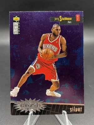 1996-97 Collector's Choice You Crash the Game 银色 #R20 Jerry Stackhouse 76ers — 第 1/2 张图片