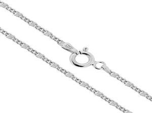 Collana Grumetta alternata da 45cm spessore 1,8mm in argento 925 - Les Folies - Bild 1 von 10