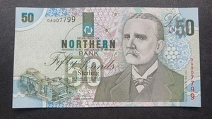 NORTHERN IRELAND 50 pounds 1999, P-200a, UNC /aUNC 08.10.1999 - Picture 1 of 8