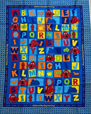 CLIFFORD THE BIG RED DOG PANEL PLUS 1 JARDA ESTAMPA CLIFFORD PARA KIT DE APOIO - Imagem 1 de 4