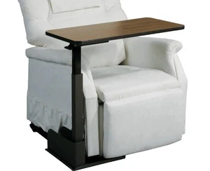 13085LN Silla Elevadora Asiento Lateral Izquierdo Sobre Cama Mesa, Nogal - Imagen 1 de 5