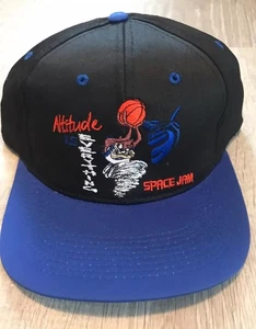 Vintage 1996 Deadstock Warner Brothers Space Jam Snapback Mütze Michael Jordan - Bild 1 von 7
