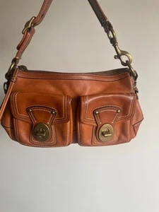 Coach Legacy 65th Turnrock Schultertasche braun echt guter Zustand - Bild 1 von 8