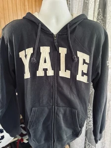 Klassisches Yale University Bulldogs S/M Kapuzenpullover Full Zip ungetragen super! - Bild 1 von 8