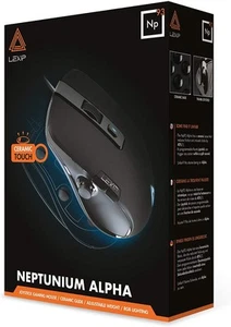 Lexip - Np93 Alpha Gaming Mouse - with internal 2-axis joystick - ultimate glide - Photo 1/9