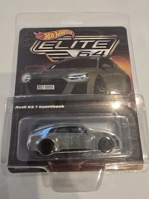 Hot Wheels Elite 64 Series #6 Audi RS 7 Sportback 🔥  Foto 1 de 2
