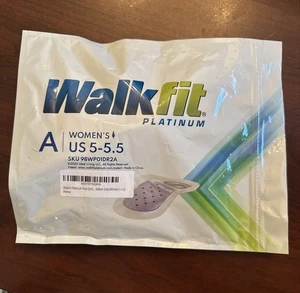 WalkFit Platinum Customizable Orthotic Insoles Size US Women 5-5.5 - Picture 1 of 7