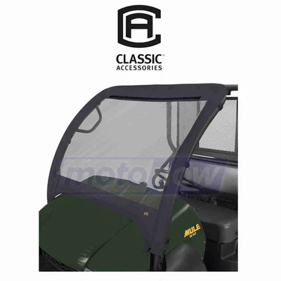 Classic Accessories UTV Front Windshield for 2005-2016 Kawasaki KAF400 Mule ug - Image 1 of 4
