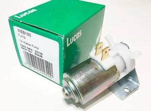 Classic Minis NEW Lucas 12v Washer Wiper Pump - Picture 1 of 3