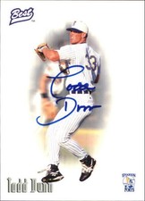 1996 Best Autographs #NNO Todd Dunn Stockton Ports C11756 