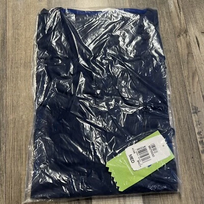 Blusa Médica Para Hombre Landau Essentials Cuello en V 4098 Mediana Azul Marino Foto 1 de 4