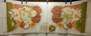 Cabbage Patch "Flower Garden" Fabric Panel Melco Textile Co # 716 1 Panel - Picture 1 of 8
