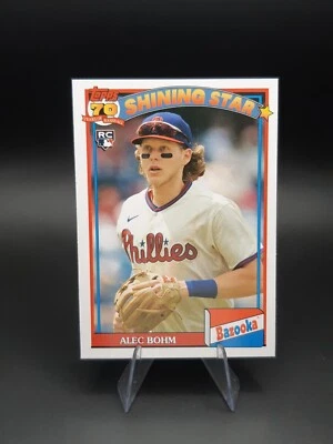 2021 Topps Archives '91 Bazooka Shining Stars #91BZ-3 Alec Bohm RC - Image 1 of 2