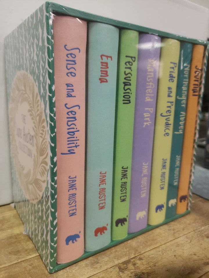 THE JANE AUSTEN COLLECTION 6 Novels+Journal Illustrated Hardcover LIKENEW - Image 1 of 4