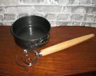 Springform Pan 6 in. Nonstick & Large 13 in Bread Dough Whisk Wooden Handle *NEW