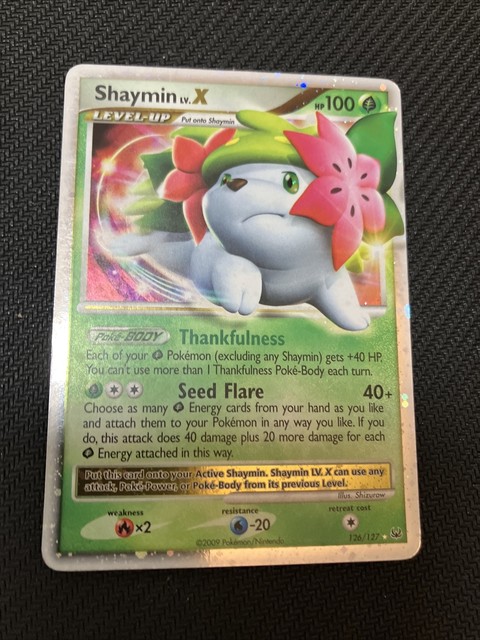 Card Pokemon Shaymin V Original Copag, Jogo de Tabuleiro Original Copag  Nunca Usado 72409210