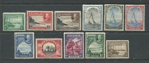 Bermuda KGV 1935-40 set mint o.g. hinged - Picture 1 of 1