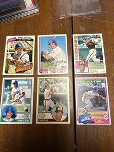 #VINTAGE TOPPS STEVE GARVEY BASEBALL KARTEN LOT mit 6 KARTEN - Bild 1 von 18