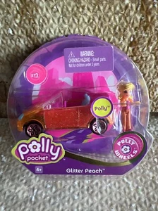 NUEVO Mattel Polly Pocket Polly Wheels #12 Brillo Melocotón POLLY - Imagen 1 de 2