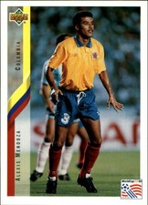 1994 Upper Deck World Cup Contenders English/German #35 Alexis Mendoza