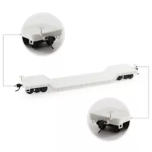 Evemodel HO Scale 1:87 Blank Disassembled DIY Center-Depressed Flatcar C8769JJ - Picture 1 of 6