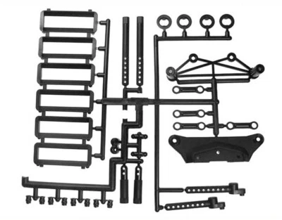 Kyosho TF011 Bumper Set (TF-5) Plastic Parts Body mounts rare parts - Image 1 of 3