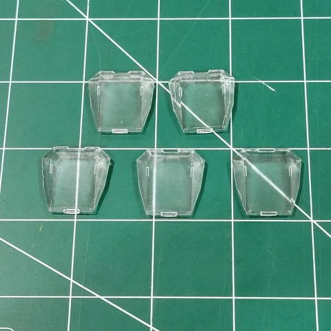 Custom 5x clear Chest plates resin casts classified BAT cobra g.i. joe Cover