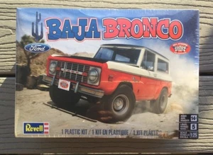 REVELL 1/25 BILL STROPPE RACING FORD BAJA BRONCO TRUCK MODEL KIT # 85-4436 F/S - Picture 1 of 8