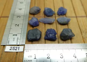 Lot de TANZANITE 8g pierre brute naturelle TRES RARE ! reiki brut Tanzanie - Imagen 1 de 3