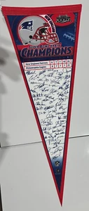 NEW ENGLAND PATRIOTS SUPER BOWL XXXIX CHAMP NFL FOOTBALL VINTAGE  PENNANT MINT - Picture 1 of 1