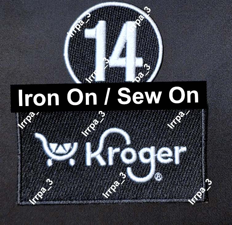 Pete Rose Memorial Patch #14 Cincinnati Reds + baseball jersey Kroger Patch AD - Image 1 of 3